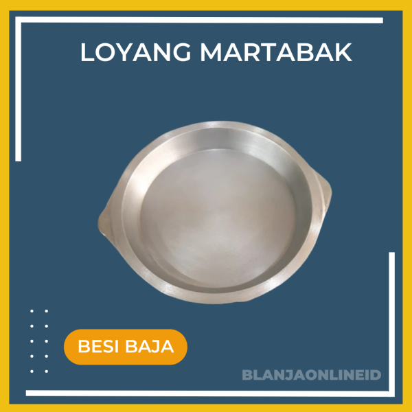 Loyang Martabak Manis Premium Besi Baja